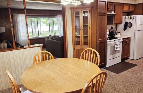 Kalkaska Cottage | Forrest’s Cabin - Lakefront with Sunset Views and Private Dock!