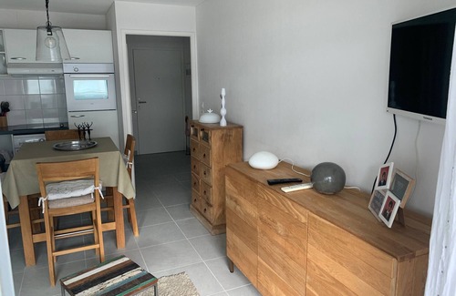 Fort-Mahon-Plage Apartment | Fort-Mahon-Plage: Steps from the beach, new apartment with balcony and garage