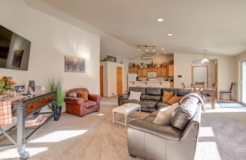 Raymond House | Four Bedroom Home with Hot Tub and Views