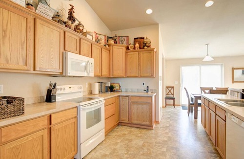 Raymond House | Four Bedroom Home with Hot Tub and Views