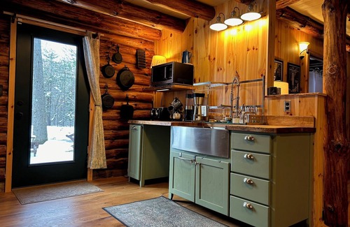 Newfield Cabin | Four Season Cabin at Fisher Woods: A Private Cozy Home Base in the Finger Lakes