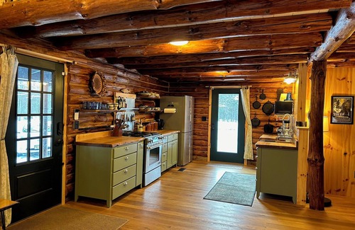 Newfield Cabin | Four Season Cabin at Fisher Woods: A Private Cozy Home Base in the Finger Lakes