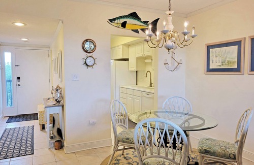 North Litchfield Beach Condo | Fourth Floor Condo Across from Beach Access, Balcony, Pool, Grill Area, Elevator