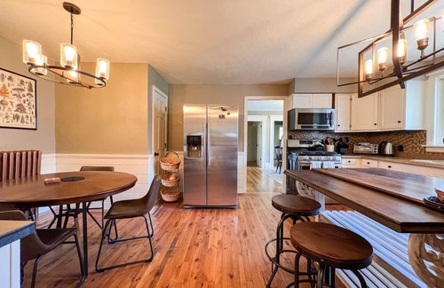 Bridgton House | Fowler Farmhouse |Downtown | Beach | Hot tub | Outdoor Oasis!