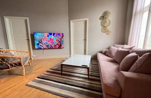 Fredrikstad Apartment | Fredrikstad Cicignon, peaceful but central with garden, parking and long stay facilities