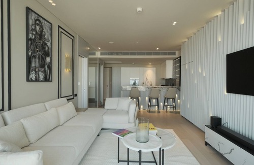 Esentepe Apartment | FURNISHED 1+1 LUXURY APARTMENT WITH EXTRA 2 DOUBLE BEDS