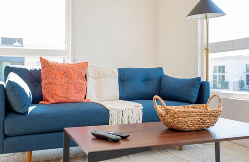 NoHo Arts District Apartment | Furnished 2BR in North Hollywood w/ Gym + Parking