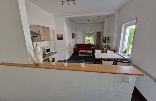 Burgschwalbach Apartment | Gästehaus " Auszeit " Burgschwalbach Ferienwohnung Burgblick 1