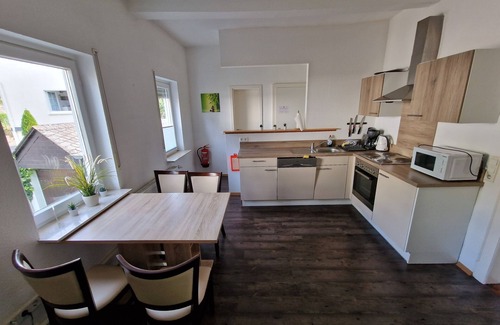 Burgschwalbach Apartment | Gästehaus " Auszeit " Burgschwalbach Ferienwohnung Burgblick 1