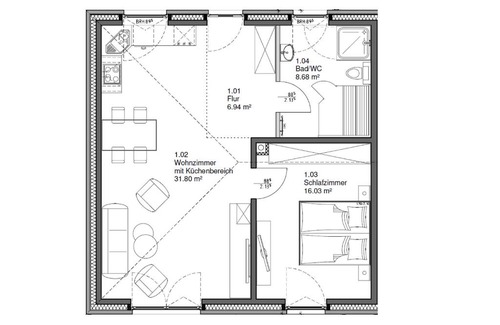 Nubbel Apartment | Gästehaus hygge