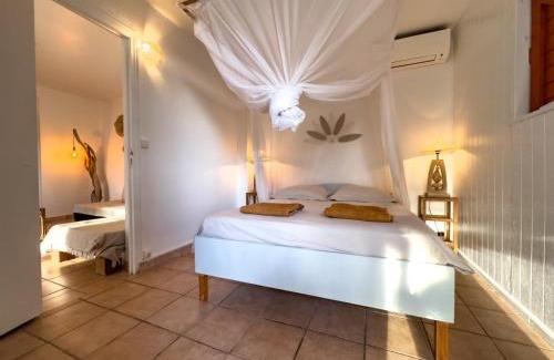 Grand-Bourg Apartment | Gîte Bleu Caraïbes - Vue mer