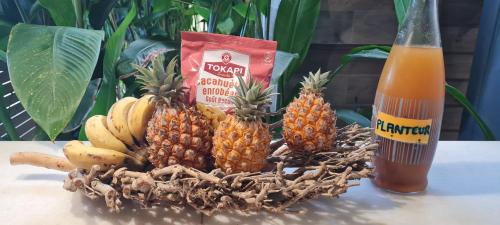 Sainte-Rose Apartment | Gîte Kaz à Topaze, piscine, jardin tropical