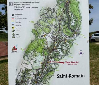 Saint-Romain House | Gîte Les Roches : maison de caractère pour 15 personnes