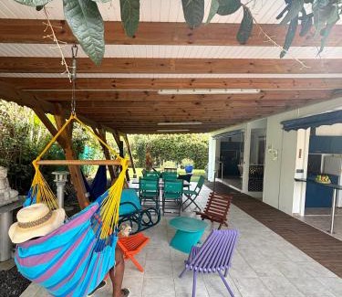 Campeche House | Gîtes Les Bienheureux - Piscine, Hamak, Terrasse