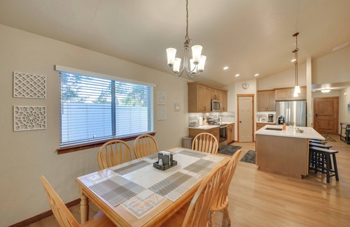 Bonner County House | Game Room + Patio: Pet-Friendly Oldtown Retreat