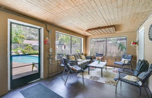 Lake Magdalene House | Game Room, Sunroom and Pool Access! Cozy Tampa Home!