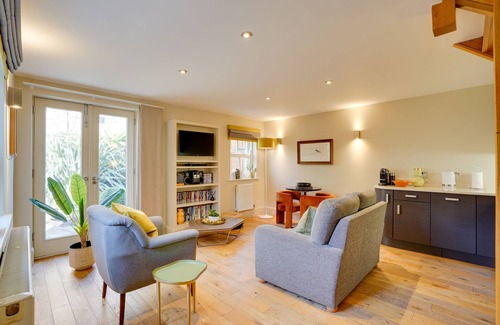Alnmouth Cottage | Garden Stable at Hallsteads: Luxury Stone Cottage, with Parking
