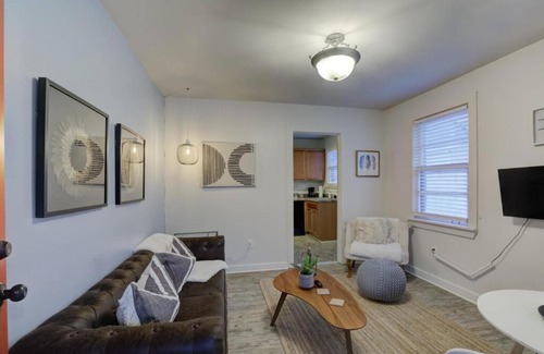 Midtown Apartment | Gated Retreat Steps from Midtown's Best Parking