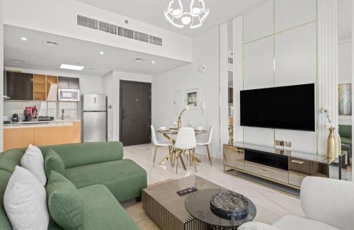 Dubai Apartment | Gemz Luxury Escape 2BR w Private Pool and Study-07