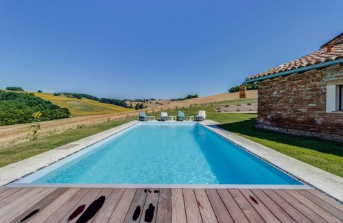 Grazac Ski Chalet | Getaway at La Métairie de Rouzies - Swimming pool