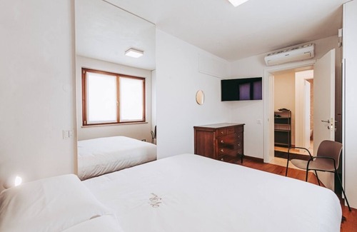 Badia Calavena Bed & Breakfast | Giada, room with bathroom.Villa Riva, tranquility,at the foot of the Little Dolomites.