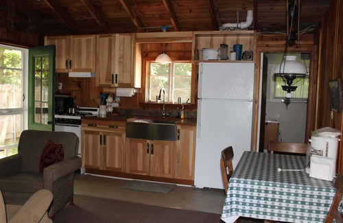 Gilmanton IW Cottage | Gilmanton vacation cottage rental with 200 ft. water frontage on Crystal Lake,