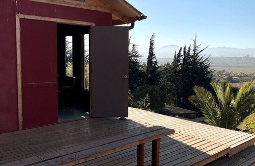 La Serena Cabin | Girasol Studio - BBQ Kitchen Parking & Shared Pool