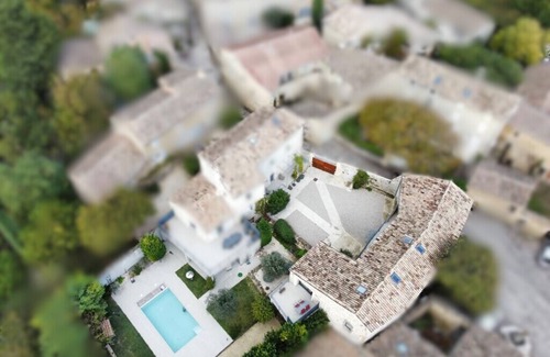 Colonzelle House | Gites du Mas Moon with swimming pool and sauna