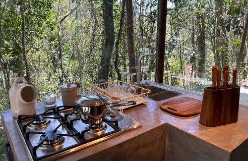 Cascata do Imbui Ski Chalet | Glass House