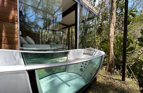 Cascata do Imbui Ski Chalet | Glass House