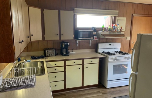 East Glacier Park Village House | Glacier Get Away Cabin-Great rates. Convenient location, clean, comfy, mtn view.