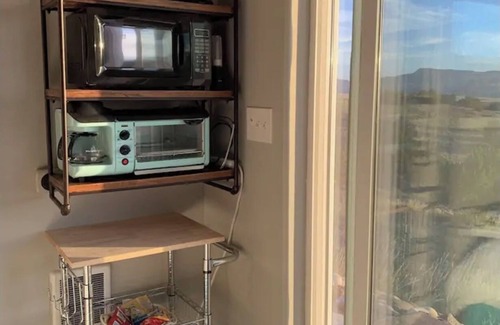 Abiquiu Apartment | Glamping Studio Room Spectacular Lake Views