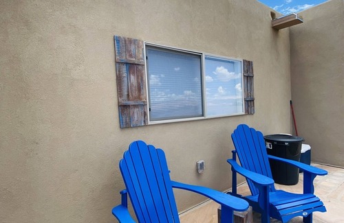 Abiquiu Apartment | Glamping Studio Room Spectacular Lake Views