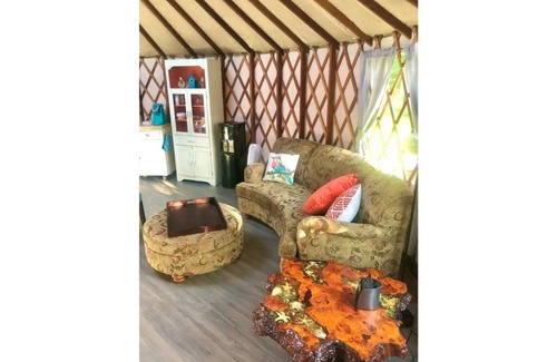 Ashton Creek RV Rental | Glamping Yurts in little slice of paradise