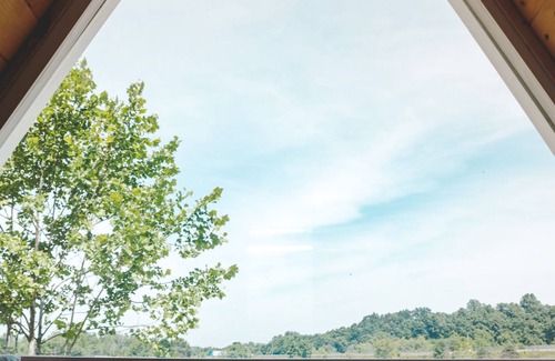 Kipling RV Rental | Glamplyfe Nature Experience: A-Frames on Lakefront L11