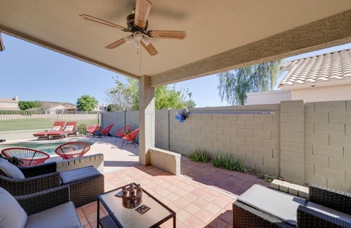 Arrowhead Ranch House | Golf Course View and Pool Serene Glendale Home