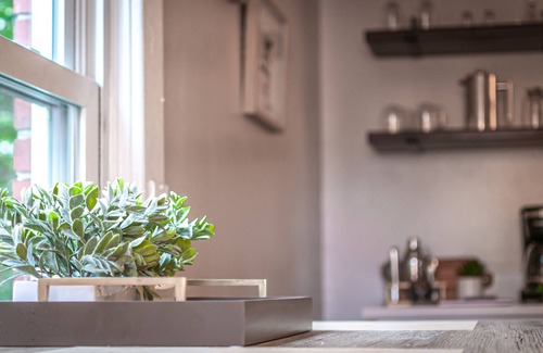 Frederick House | Gorgeous apt, pets, hot tub & fire pit, walk -> DT Frederick