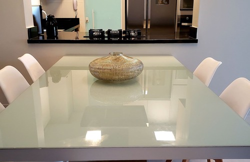 Riviera de Sao Lourenco Apartment | GORGEOUS FIT DECORATED ON MOD. 02, with 4 suites all with air conditioning and TV.