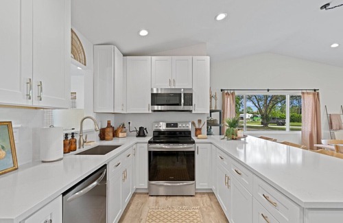 Palm Beach Country Estates House | Gorgeous Golden Hour with private Pickleball court