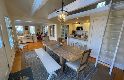 Nantucket Town House | Gorgeous home in town 3Bed 3 bath. screened porch- 3 levels of living & parking