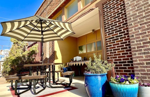 Brownwood Apartment | Gorgeous loft in historic building near HPU, restaurants, shops.
