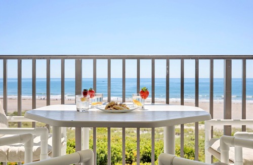 Port Canaveral Condo | Gorgeous TOP floor unit w/HUGE Oceanfront Balcony