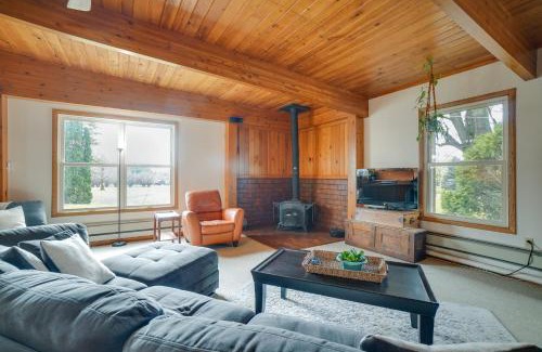 Marshfield House | Grand Rural Wisconsin Retreat Full Indoor Gym