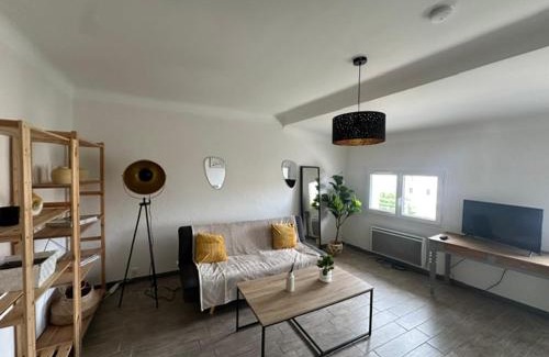 Centre Historique Apartment | Grand T2 50m2 Narbonne centre, vue sur cathédrale
