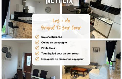 Aufferville Apartment | Grand T2 sur Cour