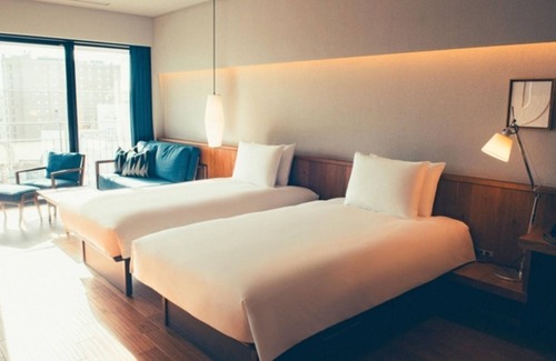 Kumoji Hotel | Grand Twin High Floor vs | Buffet breakfast i/Naha Okinawa
