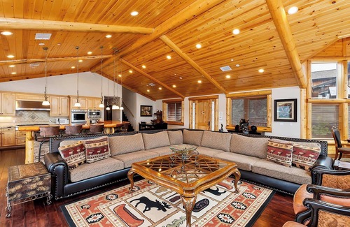 Ironwood Estates Cabin | Grand Views: Views of the Entire Big Bear Valley! Luxury! Game Room! Theater!