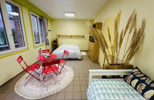 Seclin House | Grande chambre spacieuse privée