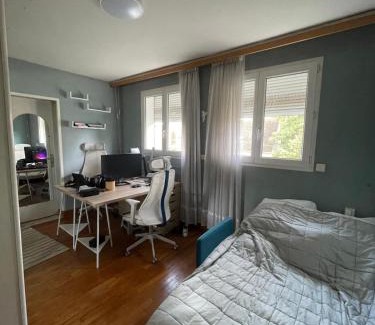 Le Blanc-Mesnil Bed & Breakfast | Grande maison avec jardin