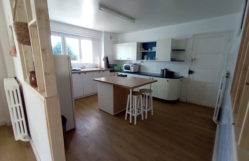 Plouhinec House | Grande Maison Familiale Dans le Bourg de Plouhinec. Vélos à Disposition